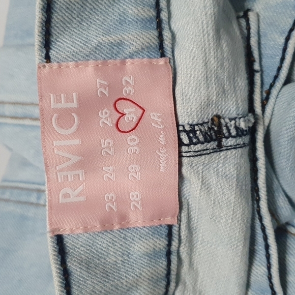 Revice Denim Lolita Two-toned High Rise Jeans - Picture 6 of 12